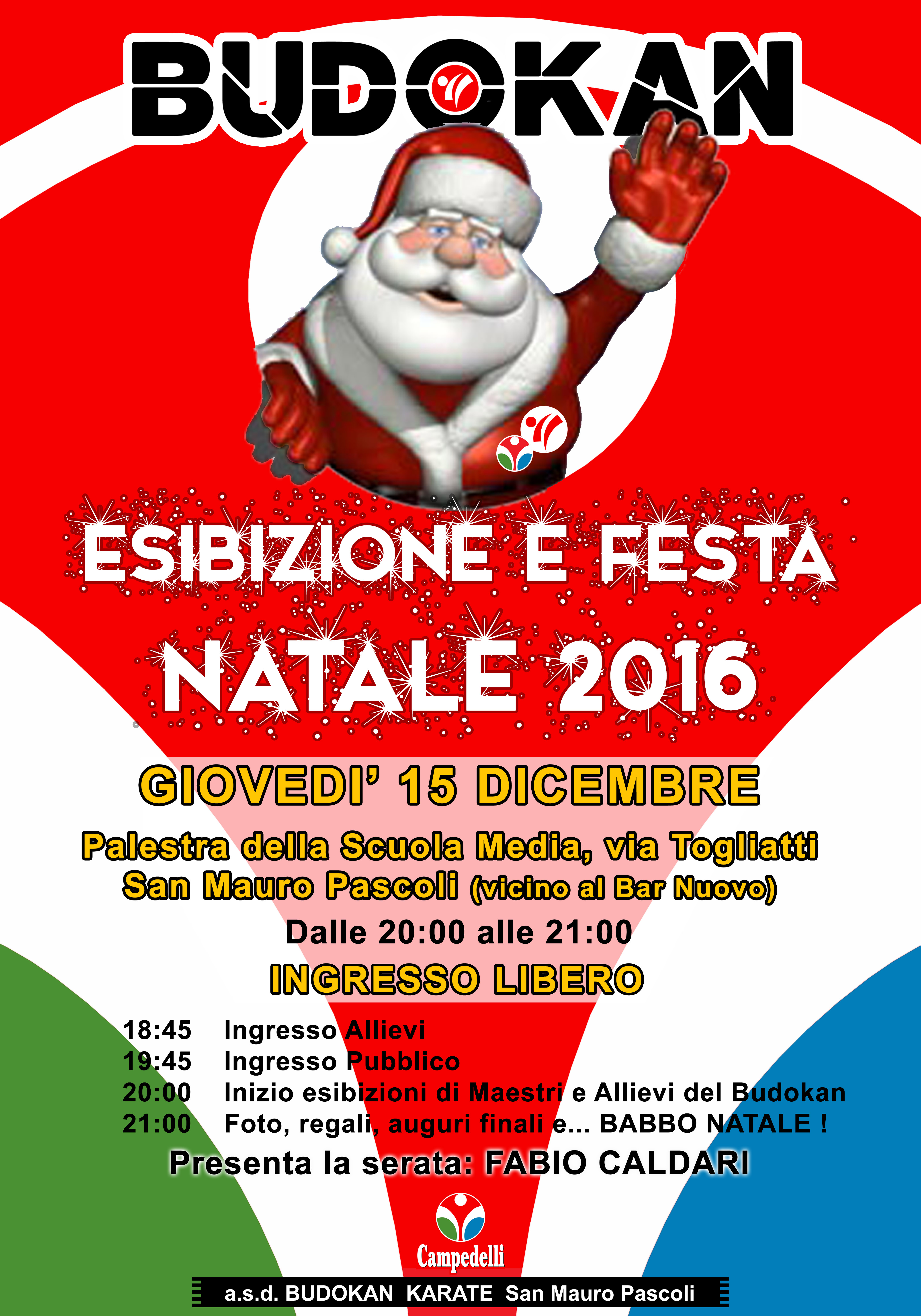 Auguri Di Natale Karate.Tutti Invitati Alla Festa Di Natale Budokan Budokan San Mauro